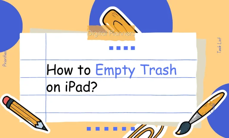 How to Empty Trash on iPad?